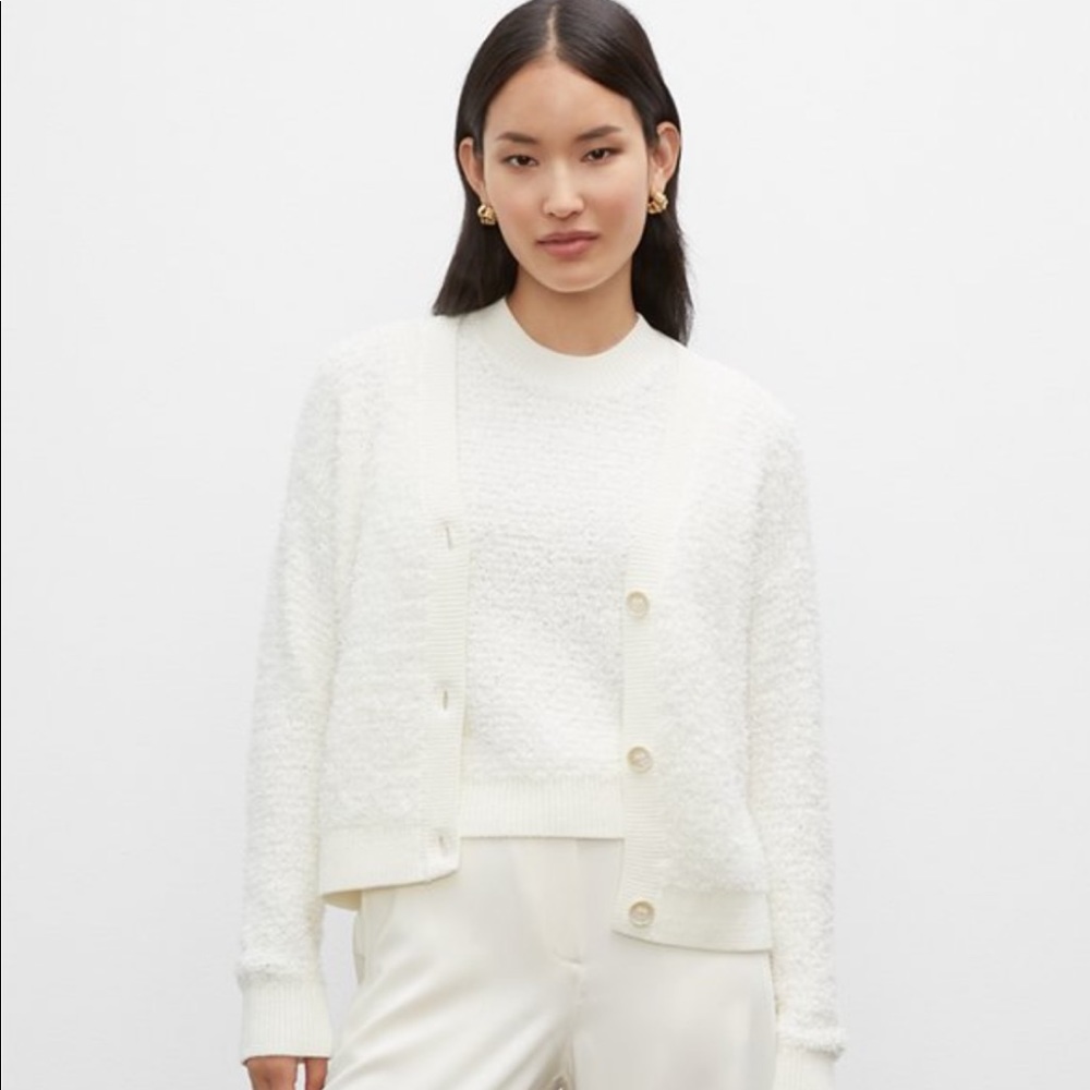 Club Monaco Bouclé Cardigan - Picture 4 of 10